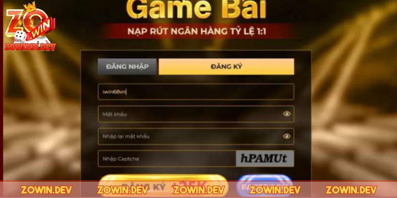 Bước đầu tiên hãy đăng nhập vào cổng cược